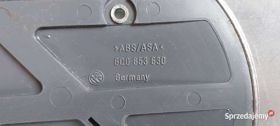 Znaczek emblemat klapy bagażnika VOLKSWAGEN Szczecin sprzedam