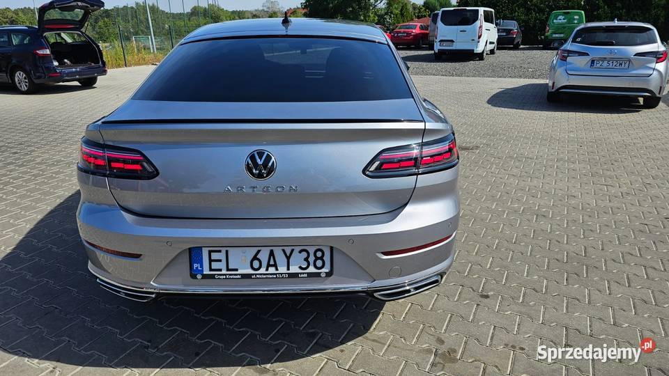 Volkswagen Arteon 20 TDI RLine DSG 2021 SALON pełny VAT Arteon Zielona Góra