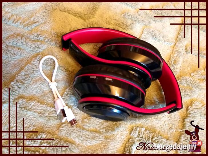 headphones nowe kompaktowe słuchawki nauszne BT
