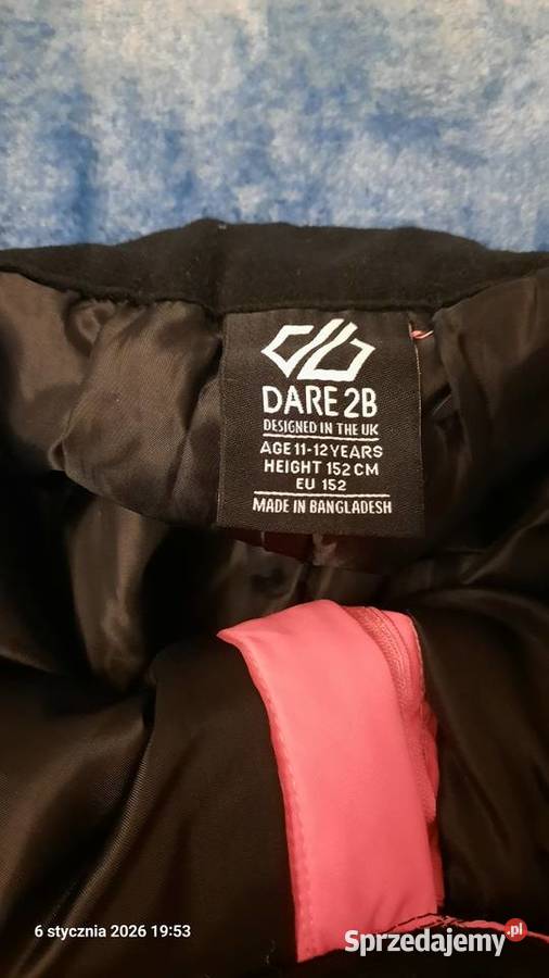 DARE2B spodnie narciarskie dziewczęce damskie mazowieckie Warszawa