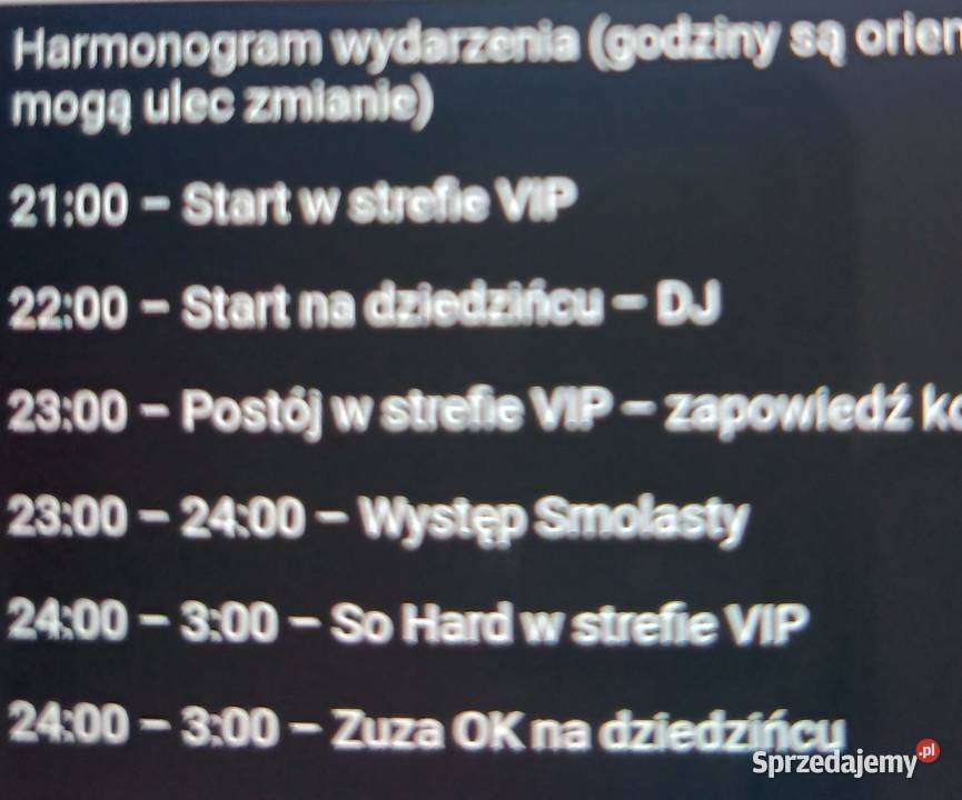 Podwójny bilet na koncert Smolastego Bytom