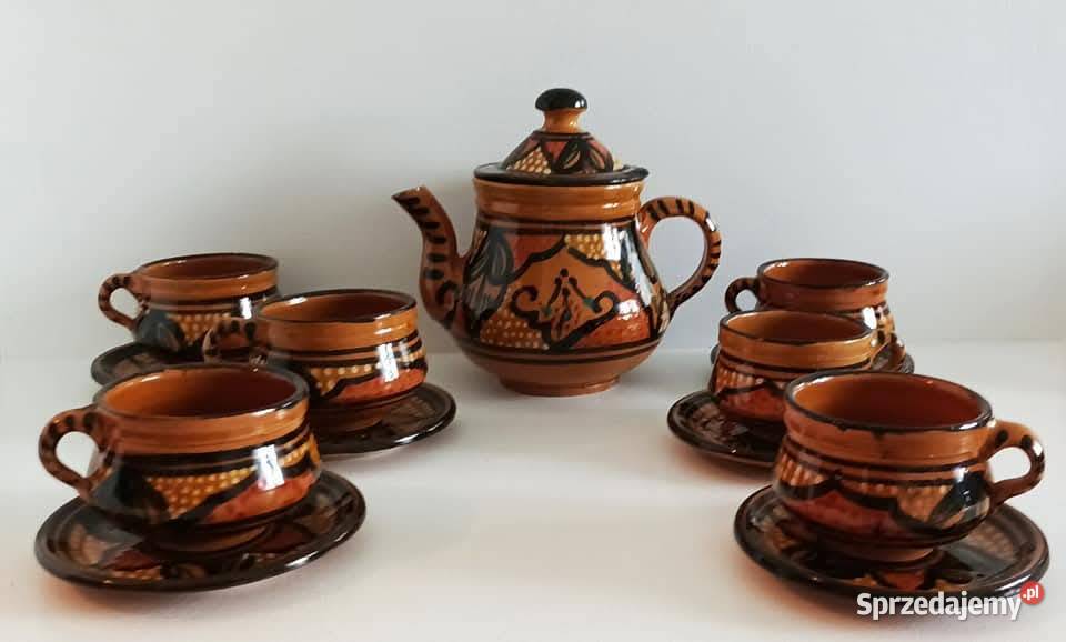 Zestaw ceramiczny PRL Dzierżoniów