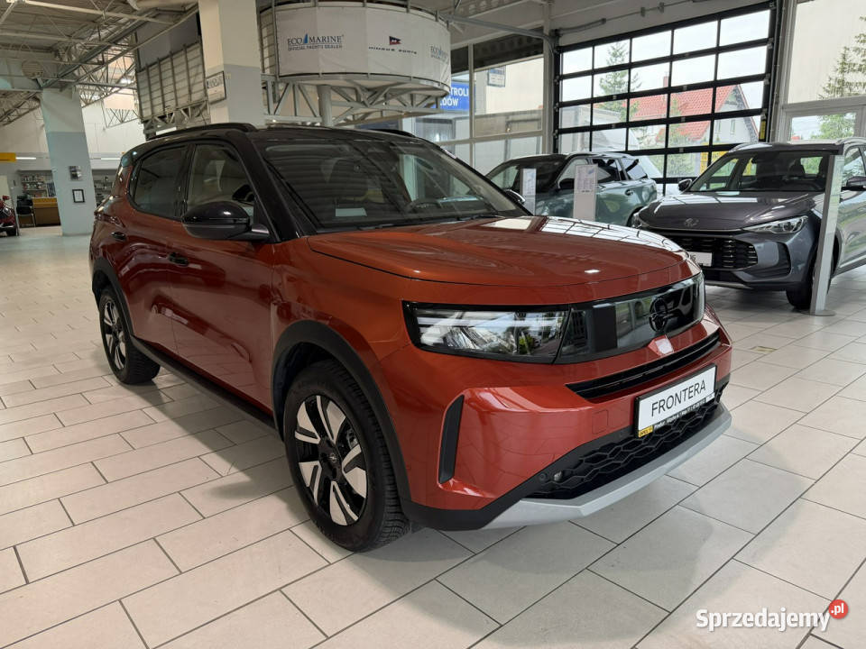 Opel Frontera GS mHybrid 12 Turbo 145 eDCT6 C pomarańczowy