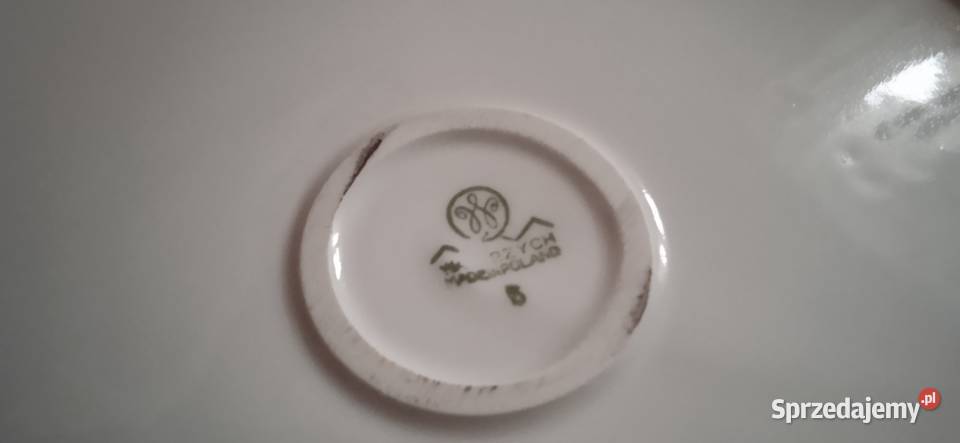 Duży talerz Porcelana Wałbrzych Świdnica