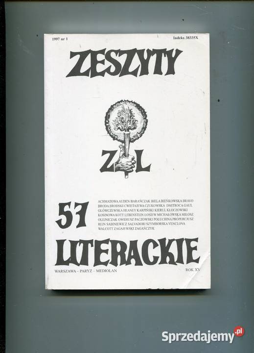 Zeszyty literackie 57 XV