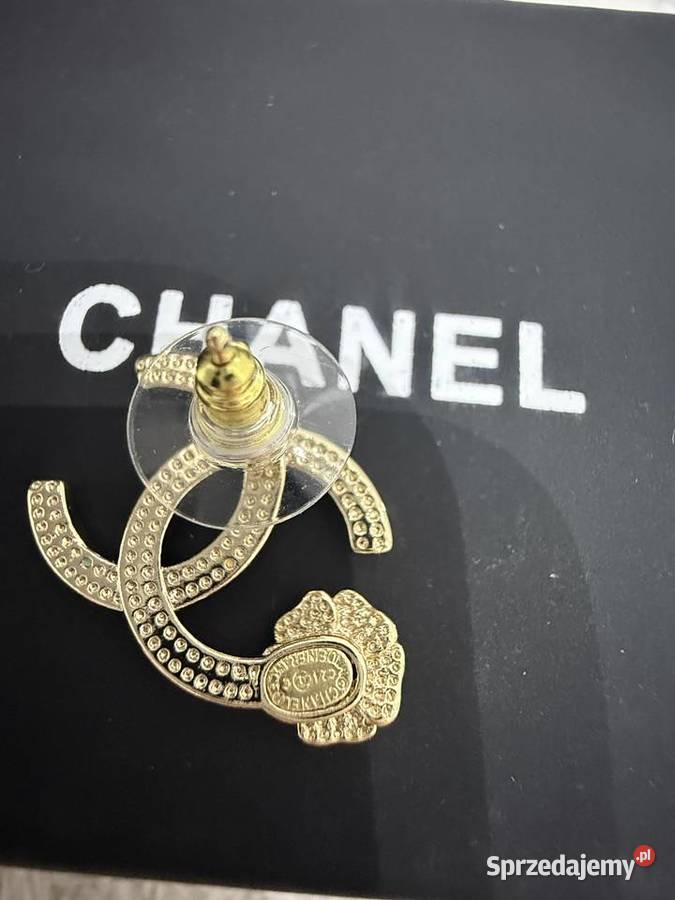 Kolczyki CHANEL Bażyny