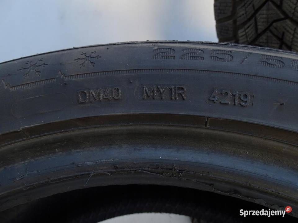 4x 22550R17 OPONY ZIMOWE DUNLOP WINTER SPORT 5