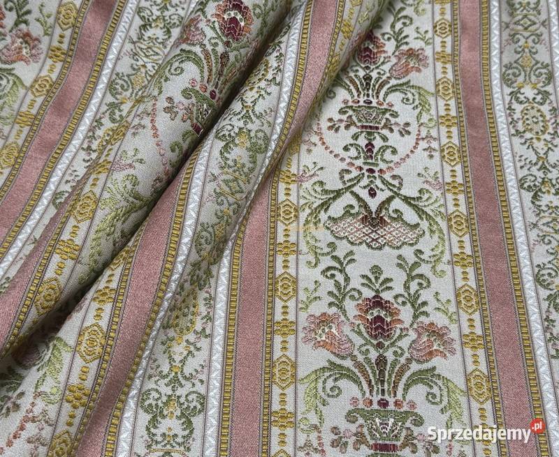 Tkanina żakardowa obiciowa Burgundry mazowieckie Warszawa sprzedam