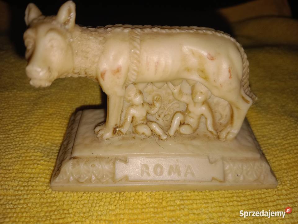 Roma figurka Wilczyca karmiący dzieci Włochy Sosnowiec