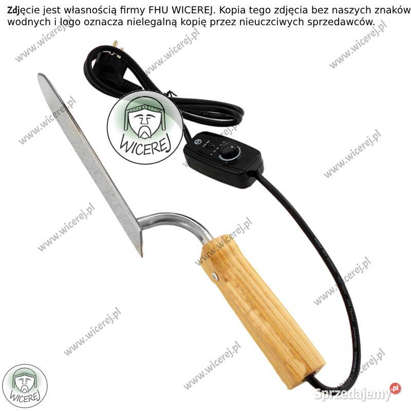 Nóż do odsklepiania elektryczny 230V Regulacja Pszczelarstwo Rolnictwo Jaśliska