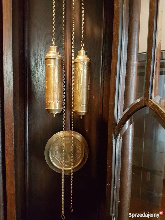 Zegar stojący Piękny i dostojny Gustav Becker Antyki