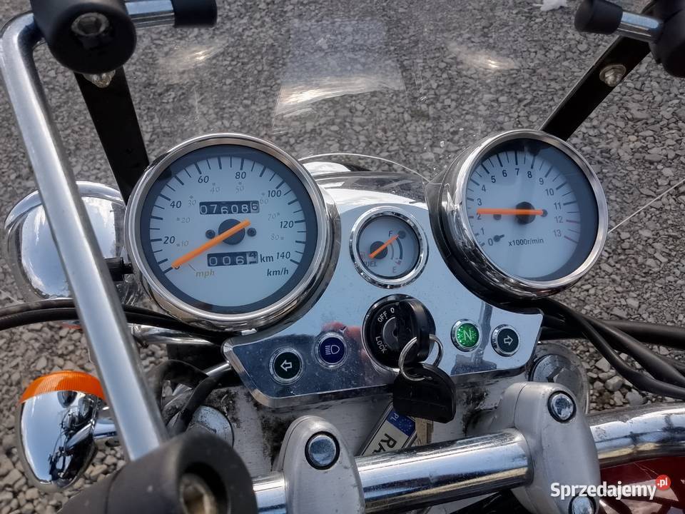 Sprzedam motocykl hyosung gv 125 Łysaków