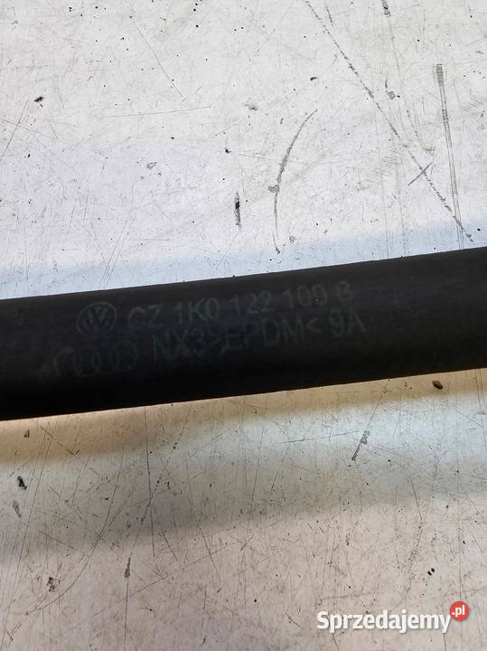 RURA WĄŻ WODY AUDI VW SKODA ORYGINAŁ 1K0122109B Przystajń