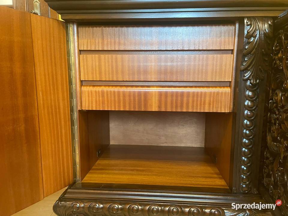 Piękna Stylowa Komoda na Lwich Łapach 270 Antyk Antyki, Sztuka, Kolekcje wielkopolskie Kluczewo