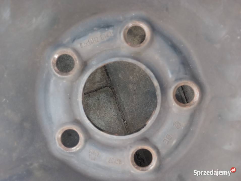 felgi 14 5x100 6Jx14H2 ET43 seat Ibiza 3 z stalowe Radom sprzedam