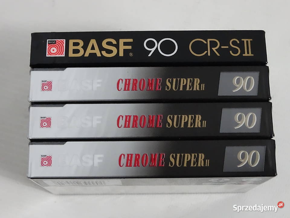 Kaset magnetofonowe BASF Chrome Super II 90 CRS Biłgoraj