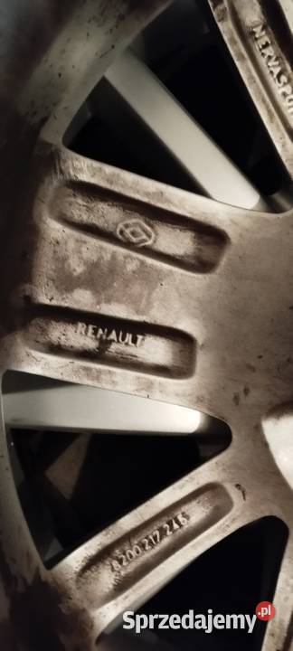 Felgi aluminiowe renault Włocławek sprzedam
