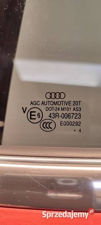 AUDI Q5 8R DRZWI LEWY TYŁ 2014 LY3M 8R0833051B Drzwi