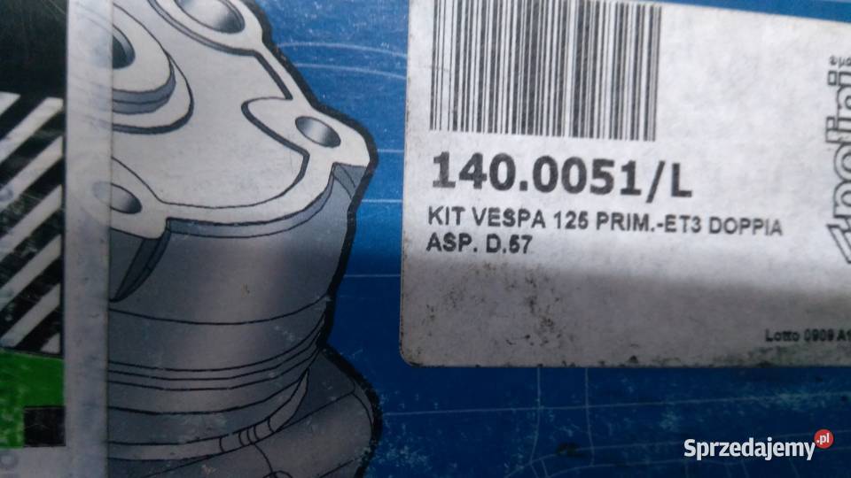 Cylinder kompletny Polini Vespa 125 ETS PK
