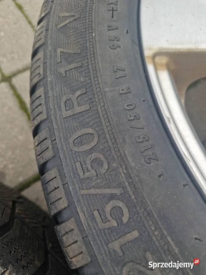 Felgi Alutec 17 z oponami 21550 R17 Złocieniec