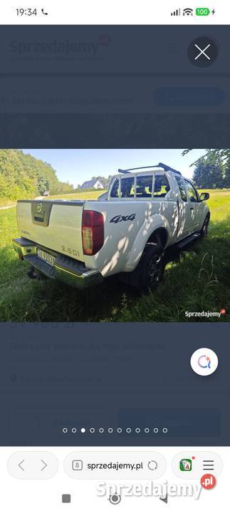Tanio Nissan Navara 2012r z niskim przebiegiem hak świętokrzyskie sprzedam