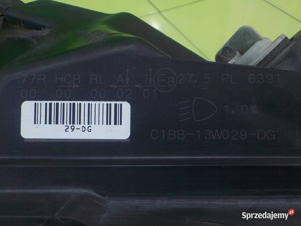 FORD FIESTA MK7 125B 14r lampa prawa przod Suków