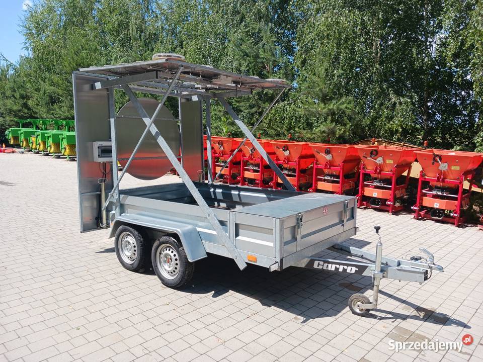 Przyczepa sygnalizacyjna Cargo C0752 z Warszówek