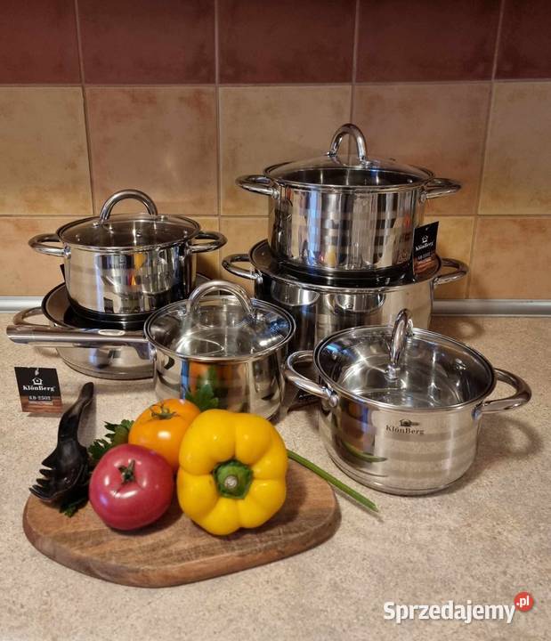 Garnki nierdzewne Łódź sprzedam