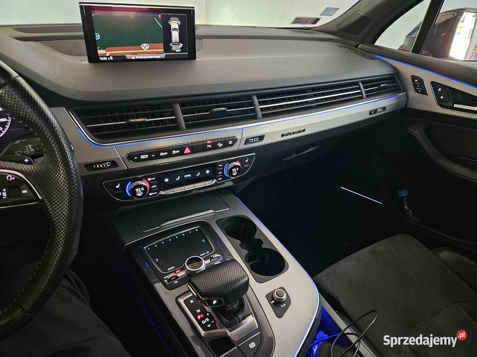 Audi Q7 II 30 50 TDI QUATTRO 7 osobowy Krajowy automatyczna Czarny Las