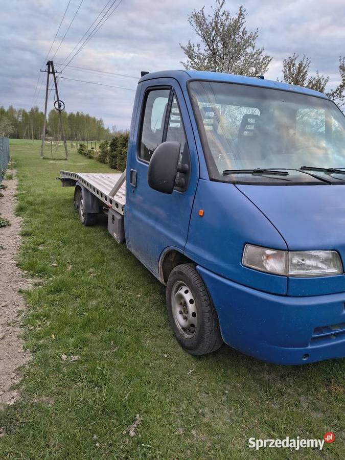 Sprzedam auto lawetę Peugeot Boxer Ludwin