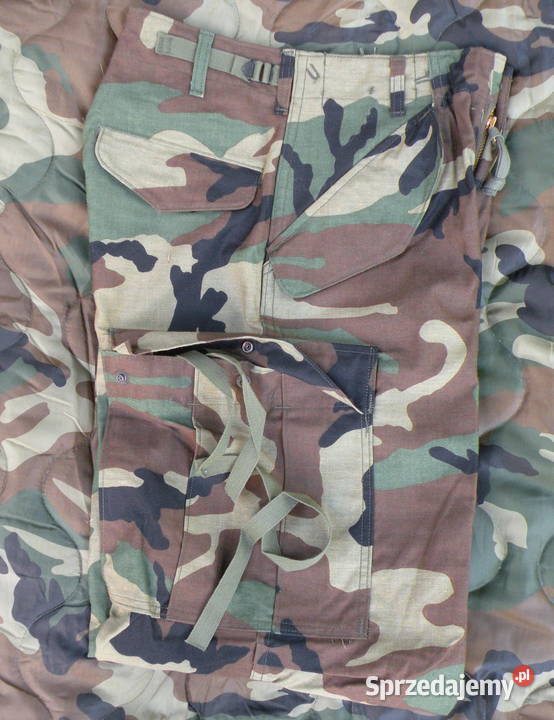 Spodnie M65 Woodland xsmall Antyki, Sztuka, Kolekcje