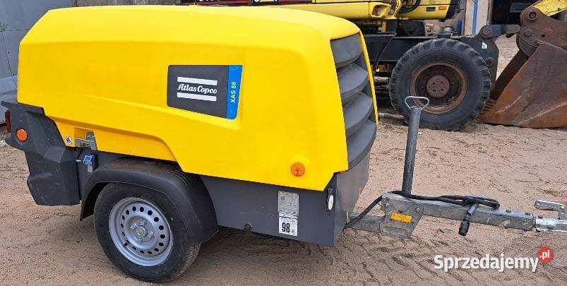Kompresor sprężarka ATLAS COPCO XAS 88 Sitowiec