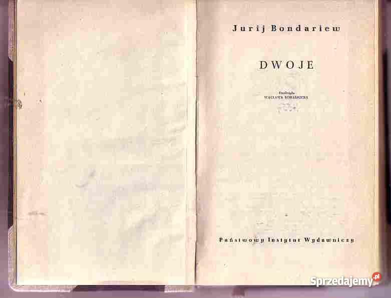 4696 DWOJE JURIJ BONDARIEW Czyrna