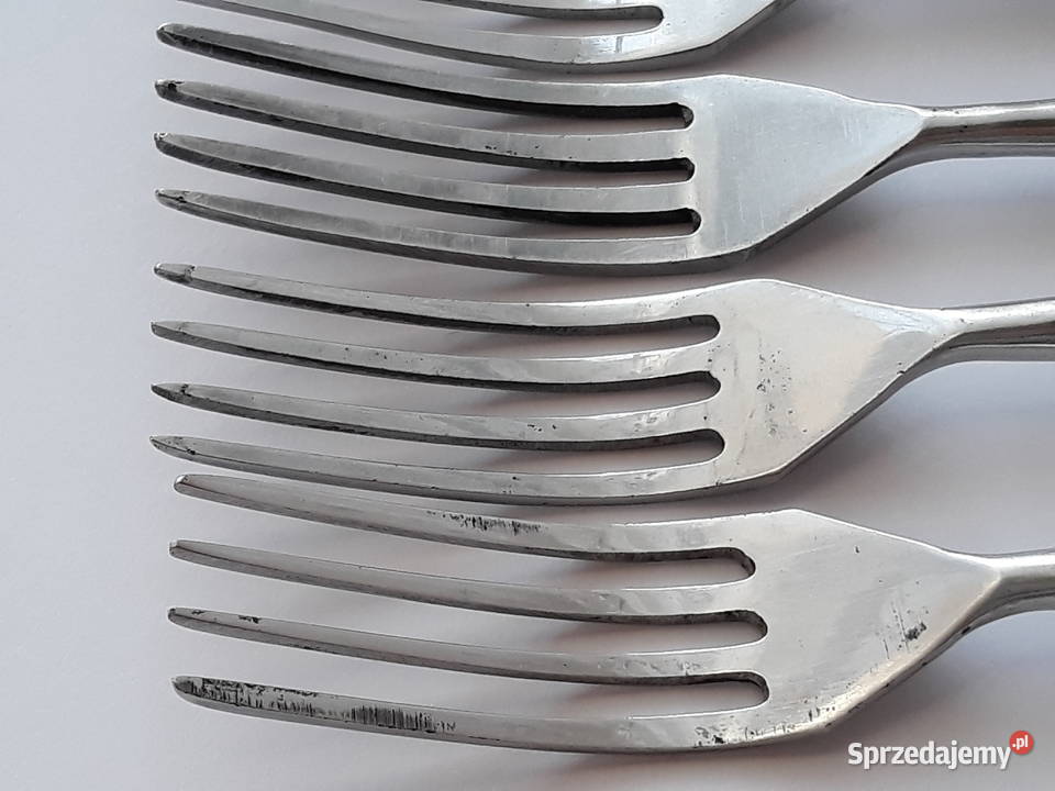 Stare kute widelce obiadowe 2 KROPLA WODY sprzedam