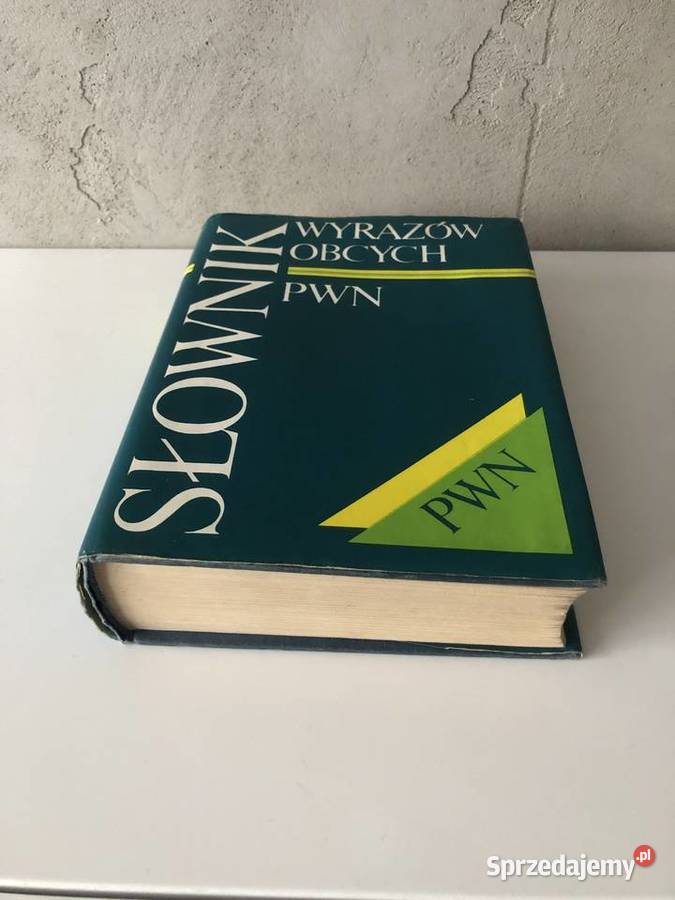 Książka Słownik wyrazów obcych PWN Łódź