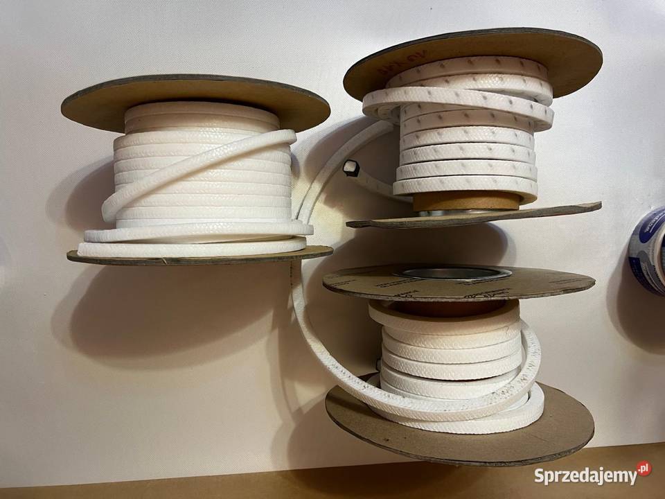 Uszczelnienie PTFE białe