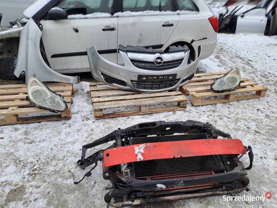 Opel Corsa D błotnik zderzak kod lakieru Z157
