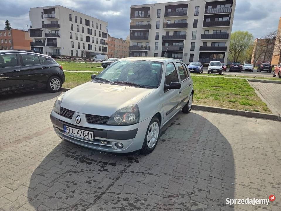 Renault Clio Ii 2003 14 benzyna 16v CD Clio Łowicz sprzedam