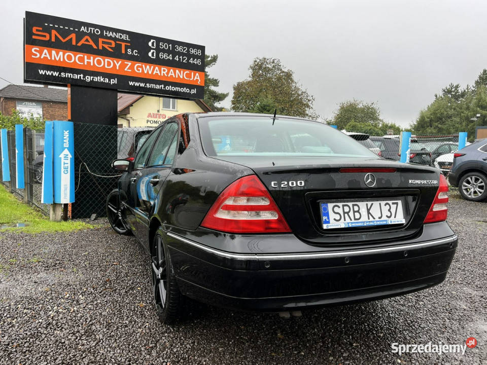 Mercedes C 200 18 Kompresor Salon Automat Navi gniazdo SD Rydułtowy
