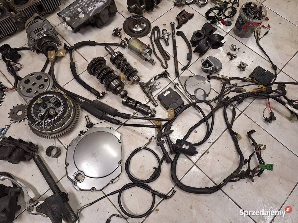 Suzuki GSX 600 F silnik części głowica cylinder dolnośląskie
