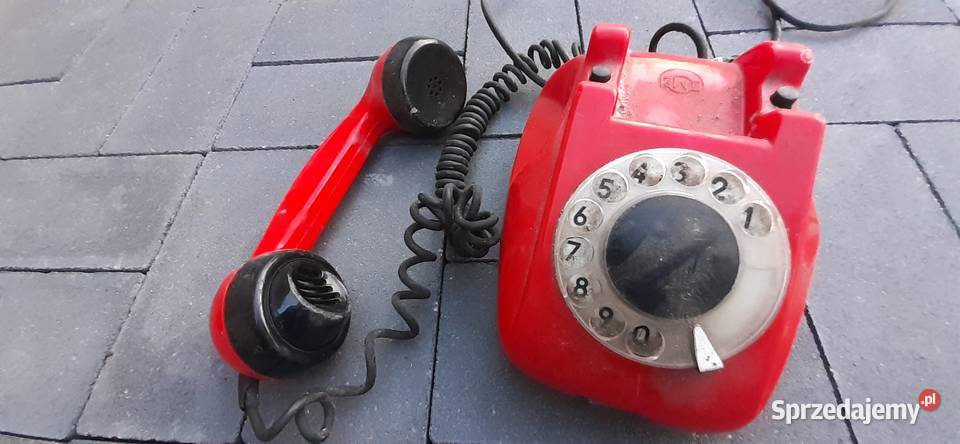 Telefon tarczowyTelkom RWT Elektrim PRL vintage Tuszkowo