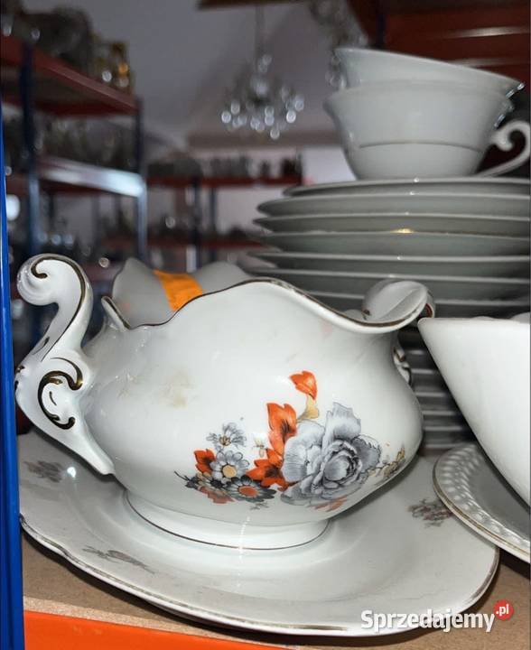 Sosjerka porcelanowa KPM Syg z lat 192545 r Porcelana i szkło pomorskie Gdańsk