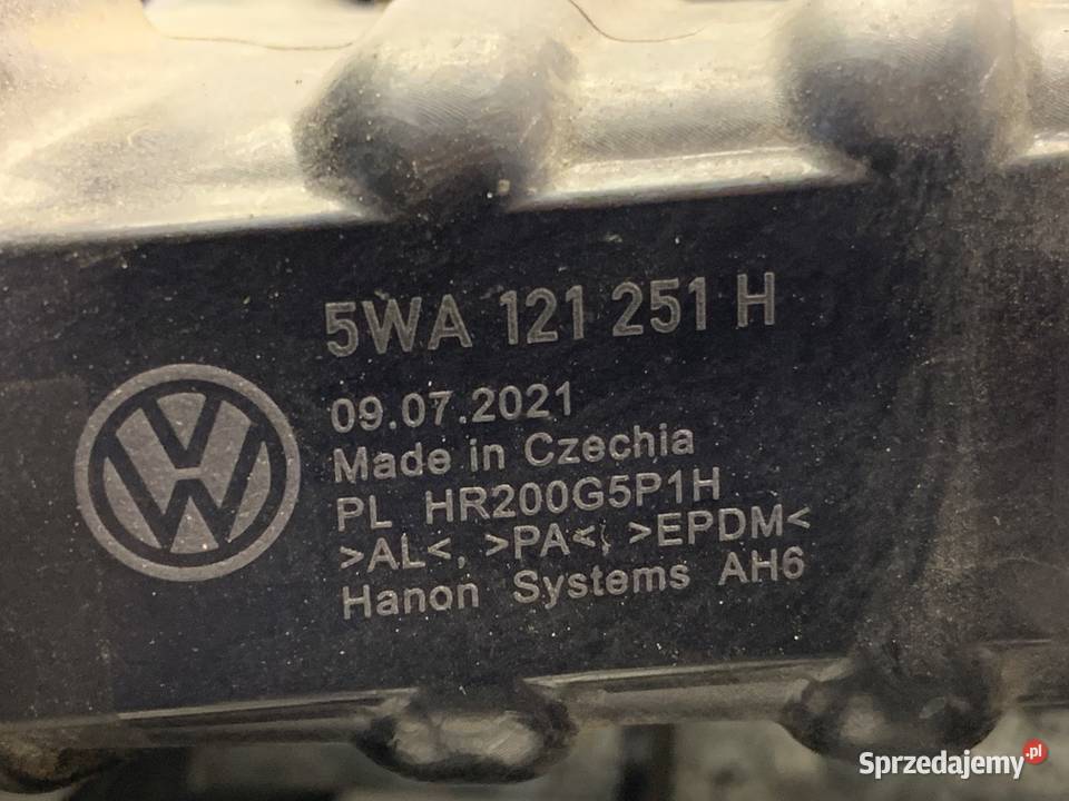 CHŁODNICA WODY VW ARTEON 20 320 5WA121251H Chłodnie wody