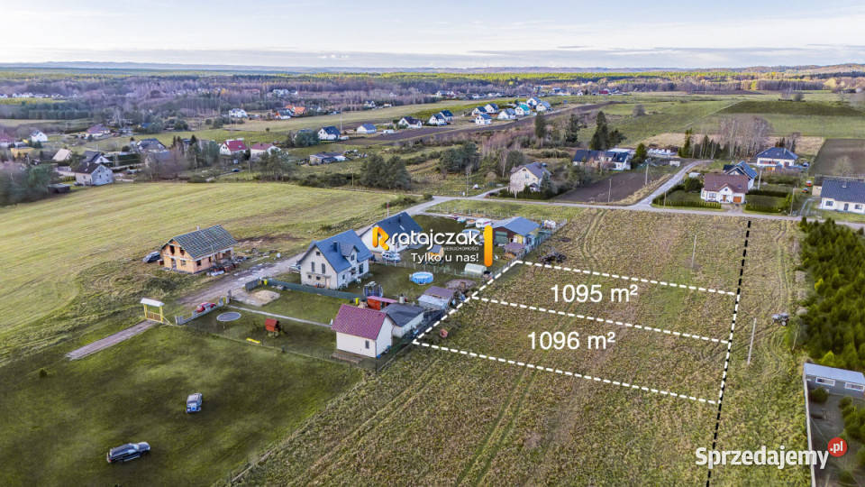 Działka 1096m2 Domatówko Słoneczna