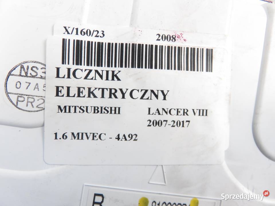 LICZNIK MITSUBISHI LANCER VIII 20072017 16