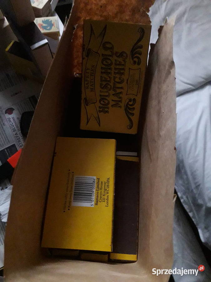 XXL Zapałki Kolekcjonerskie UNIKATY z PRLu lata sprzedam