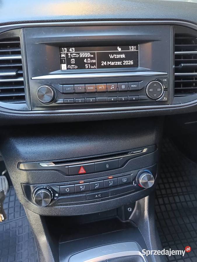 Peugeot 308 16 hdi isofix mazowieckie Kałuszyn