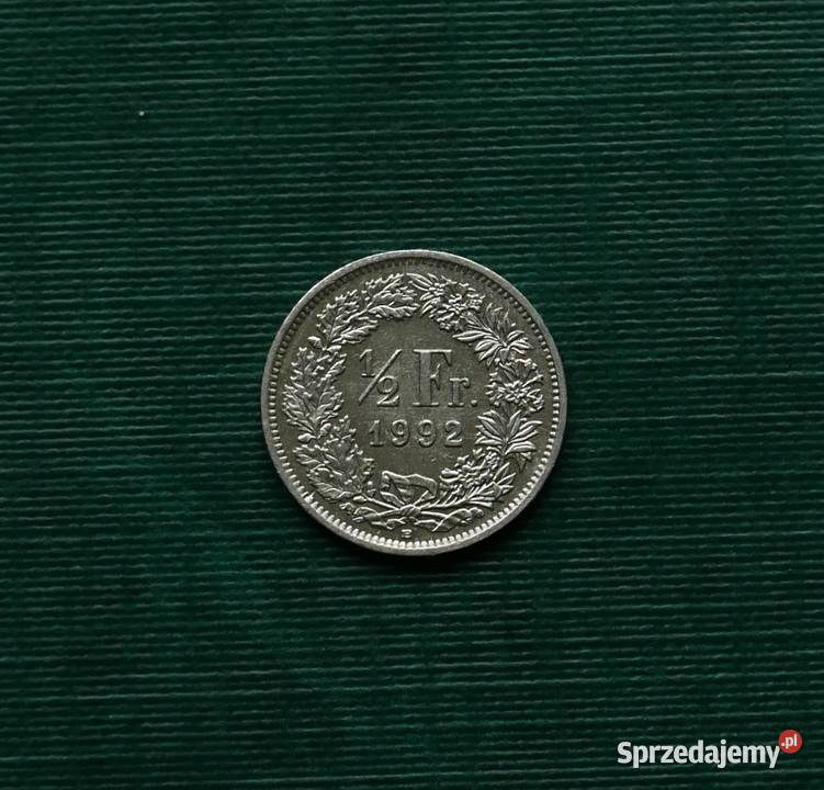 SZWAJCARIA franka 1992r śląskie Gliwice