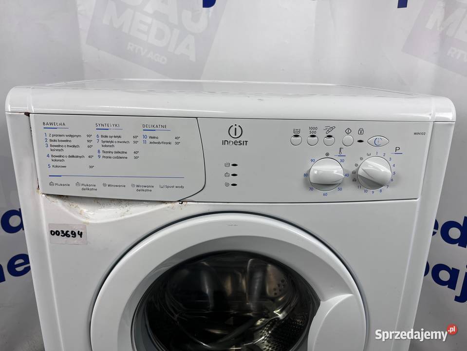 Pralka Indesit Niezniszczalna 5 1000 ob A mazowieckie Wiejca
