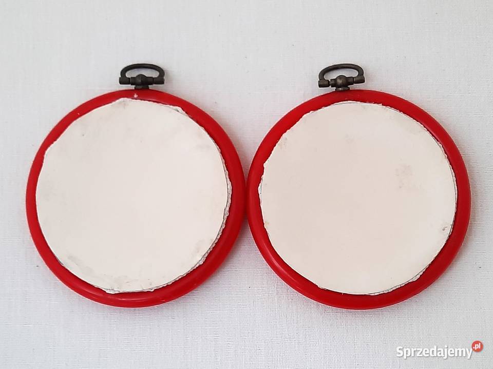 Hafty w ramce obrazek gobelin dekoracja ścienna łódzkie Łódź